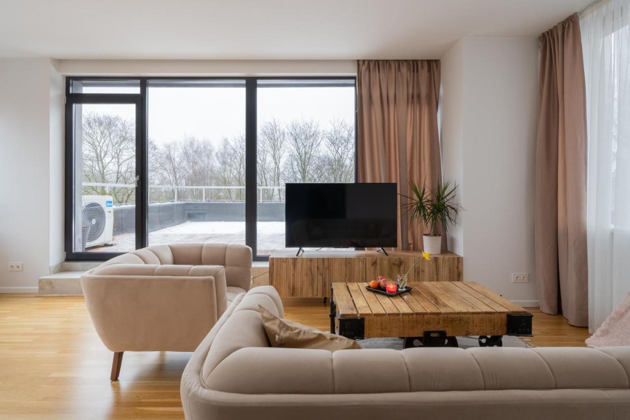 1-Bedroom Penthouse With Underground Parking Riga Extérieur photo