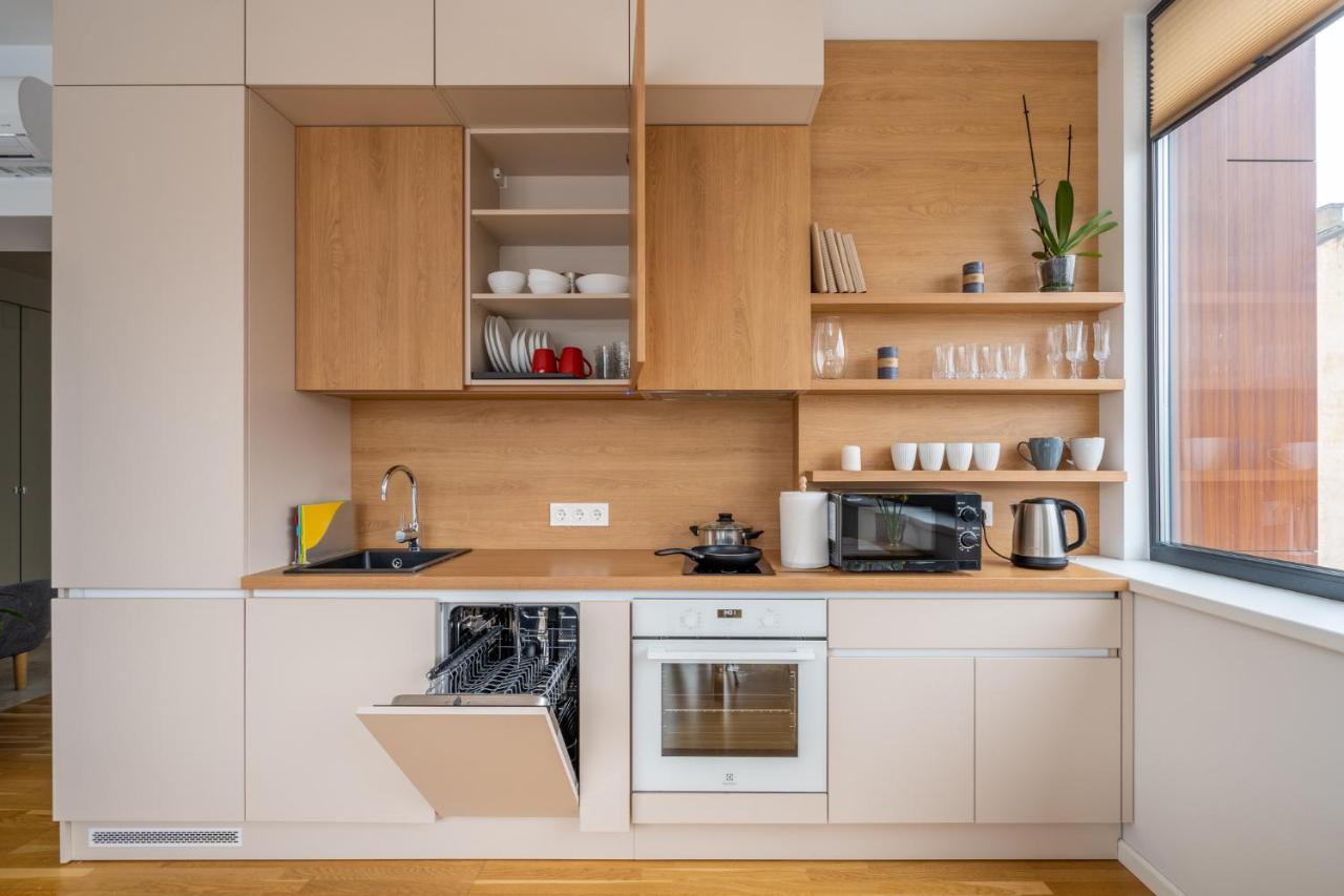 1-Bedroom Penthouse With Underground Parking Riga Extérieur photo